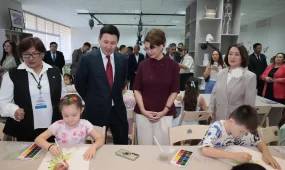 Аида Балаева Ә. Қастеев атындағы ҚР Ұлттық өнер музейіндегі жаңғыртудан өткен «Арт-зертхана» көркемсурет студиясымен танысты
