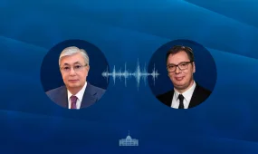 Токаев и Вучич обсудили перспективы казахско-сербских отношений