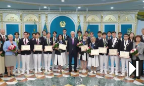 Халықаралық олимпиада жеңімпаздары Ақордаға жиналды