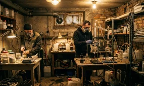 В Акмолинской области ликвидировали лабораторию по производству синтетических наркотиков