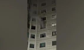 Алматыда көпқабатты үйден өрт шығып, 127 адам эвакуацияланды