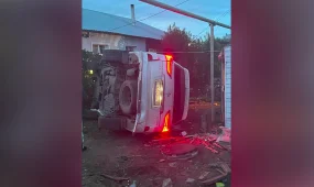 Пьяный житель угнал авто и устроил ДТП в Костанайской области
