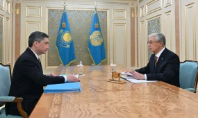 Мемлекет басшысы Премьер-министр Олжас Бектеновті қабылдады
