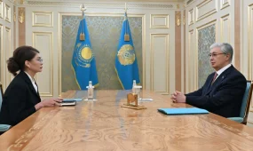 Мемлекет басшысы Қазақстан Республикасы Қауіпсіздік Кеңесі Төрағасының орынбасары Аида Балаеваны қабылдады