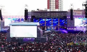 Қарағандыда кеншілер күніне орай өткен концертке 250 мың адам жиналды