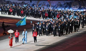 Президент Қасым-Жомарт Тоқаев Бішкекте өтіп жатқан VI Дүниежүзілік көшпенділер ойындарының ашылу салтанатын тамашалады
