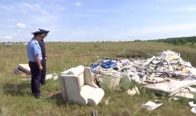 88 несанкционированных свалок выявили беспилотники в СКО