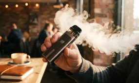 21-летний студент попал в больницу с тяжелым поражением легких после вейпа