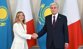Джорджа Мелони Тоқаевқа алғыс білдірді