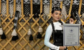 Студентка КазНУИ завоевала серебро международного конкурса Echo of Nomads
