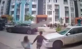 Алматы облысында аулаға ойнауға шыққан екі бірдей бүлдіршінді көлік қағып кетті