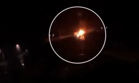 В Жанаозене взорвался автомобиль