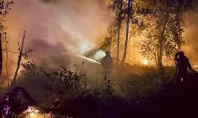 Свыше 30 пожаров за неделю произошло в Костанайской области