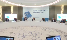 Шымкентте Қасым-Жомарт Тоқаевтың «Әділетті қоғамға - шыншыл сөз» атты жинағы талқыланды
