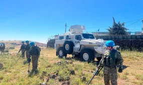 Более 2 тысяч боеприпасов уничтожили миротворцы Казахстана на Голанских высотах