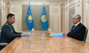 Глава государства принял министра по чрезвычайным ситуациям Мурата Муханова