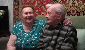 77 лет совместной жизни отметили супруги Скаленко из Уральска