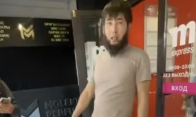 Скандал в торговом доме Косшы: пьяного нарушителя арестовали