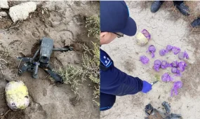 Атырауда Ұлттық ұлан әскери қызметшісі күдікті заты бар дронды анықтады