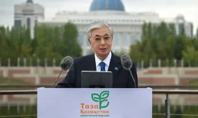 «Таза Қазақстан» — это магистральный путь к светлому будущему государства: Президент выступил на экологической акции