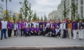 Партия «Әділет» приняла участие в республиканской акции «Таза Қазақстан»