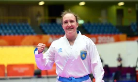 Каратэші Софья Берульцева Азия ойындарының екі дүркін чемпионы атанды