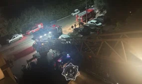 Петропавлда көпқабатты үй өртеніп, тұрғындар құтқарылды