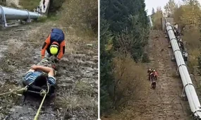 Турист из Китая пострадал в горах Алматы