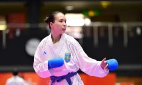 Қазақстандық каратэші Белла Самашева Азия ойындарының жартылай финалына өтті