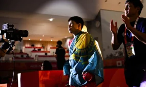 Қадырбек Шынбаев аралас жекпе-жектен Азия ойындарының чемпионы атанды