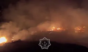 Алматыда қоқыс полигоны өртенді