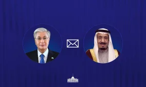 Токаев поздравил Короля Саудовской Аравии