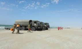 В Мангистау открыли единый сбор помощи семьям погибших на Каспии военных