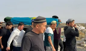 Маңғыстауда қаза тапқан әскери қызметшілермен қоштасу рәсімі өтті