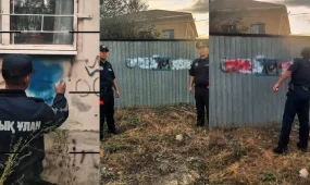 Ақтөбеде заңсыз граффити салудың 23 дерегі анықталды