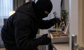 Ключ в замке стоил миллионы: в Астане застали грабителя прямо в квартире