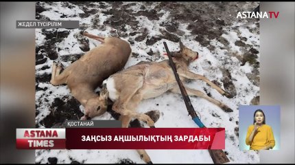 Тобыл өңірінде елік атқан екі тұрғын ұсталды