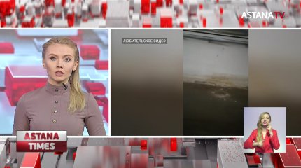Паркинг нового ЖК в Нур Султане затопило водой