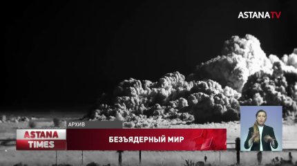 Мировые эксперты поддержали антиядерную инициативу Н.Назарбаева