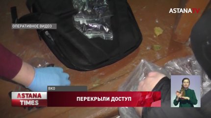 Крупный канал поставки наркотиков перекрыли в Казахстане