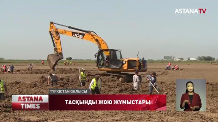 Мақтааралда су жаңа шағын ауданның құрылысы басталып кетті
