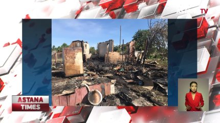 Бір тәулікте 6 аймақта өрт дерегі тіркелді, - ТЖК