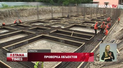 Нарушения санитарных норм выявили на строительных объектах в Алматы