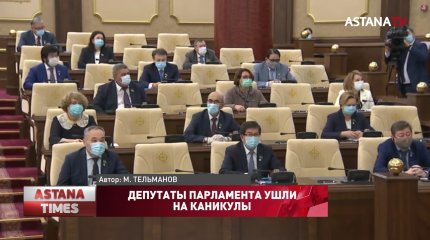 Депутаты парламента ушли на каникулы