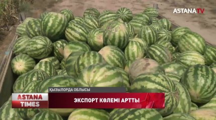 Қызылорда облысында ауыл шаруашылығы өнімдері еш кедергісіз экспортталуда