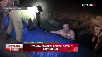 Жамбыл облысында 1 тонна 278 келі есірткі тәркіленді