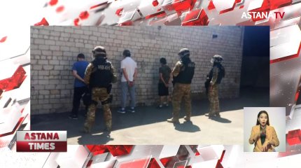 Полиция мен бейбіт тұрғындарға қарсы лаңкестік әрекет жасамақ болған "ДАИШ" өкілдері ұсталды