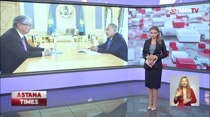 Назарбаев и Токаев обсудили развитие Казахстана в посткризисный период