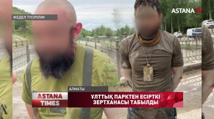 Іле-Алатау ұлттық паркінен ірі ескірткі зертханасы табылды
