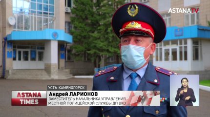 Особо опасный рецидивист пытался скрыться на угнанной машине в Алматы